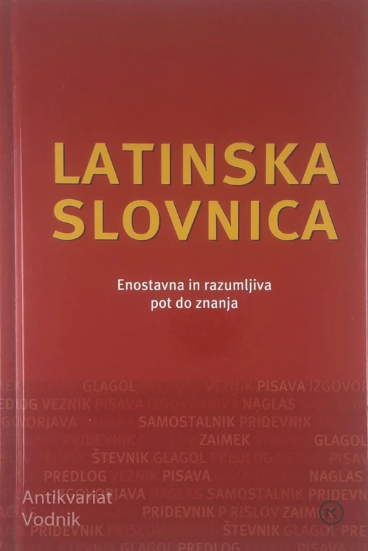 LATINSKA SLOVNICA, Peter Volk