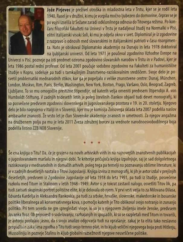 TITO IN TOVARIŠI Jože Pirjevec