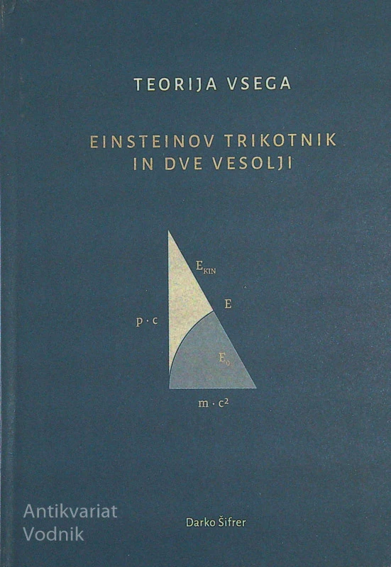TEORIJA VSEGA; EINSTEINOV TRIKOTNIK IN DVE VESOLJI