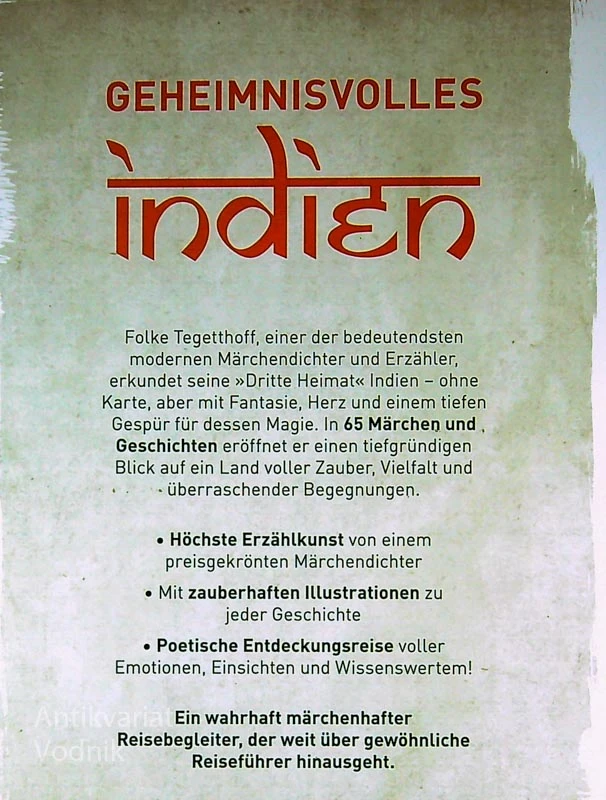 INDIEN IN 65 GESCHICHTEN, Folke Tegetthoff
