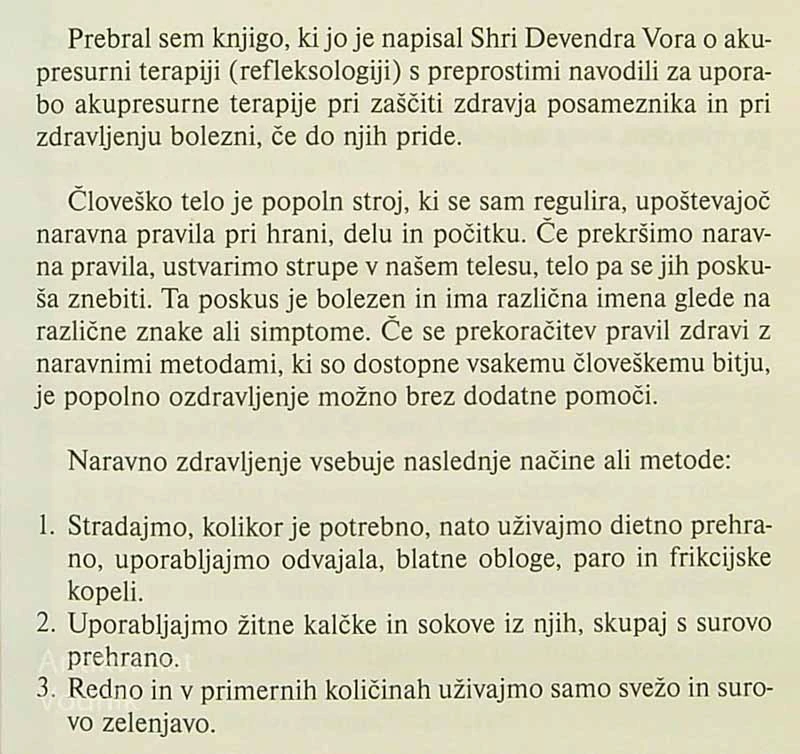 ZDRAVJE JE V TVOJIH ROKAH, Devendra Vora