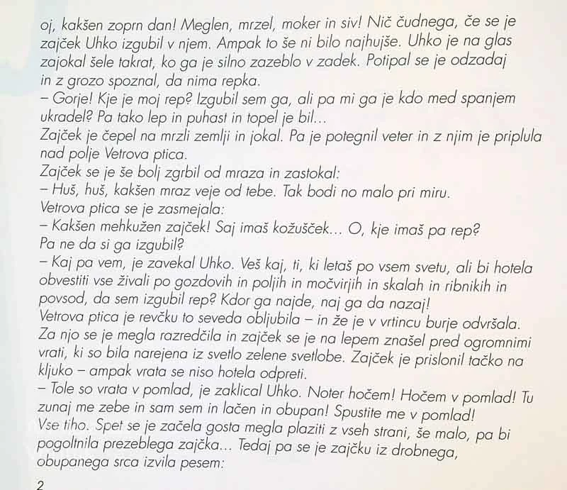 ZAJČKOVO LETO, Svetlana Makarovič (ilustrirala Elga Tušar)