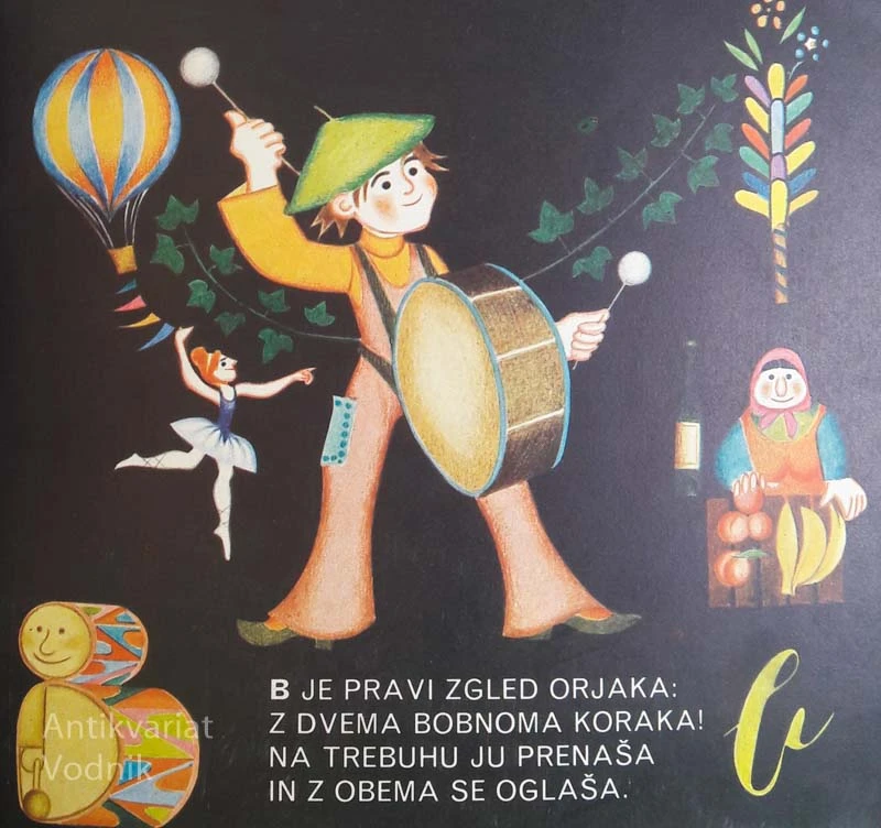 ABECEDA, Niko Grafenaur, ilustr. Lidija Osterc