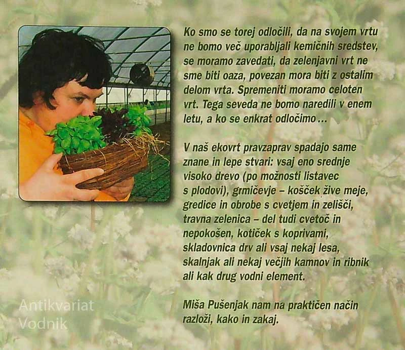 MOJ EKOVRT, Miša Pušenjak