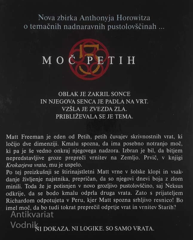 ZVEZDA ZLA, Anthony Horowitz