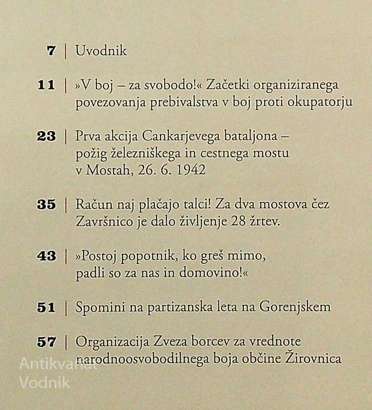 POŽIG MOSTOV V MOSTAH, Natalija Štular