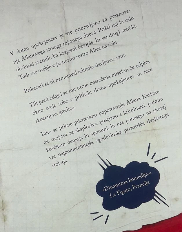 STOLETNIK, Jonas Jonasson