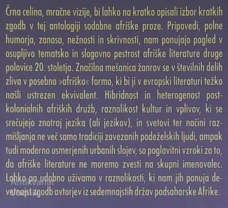 ZGODBE IZ AFRIKE