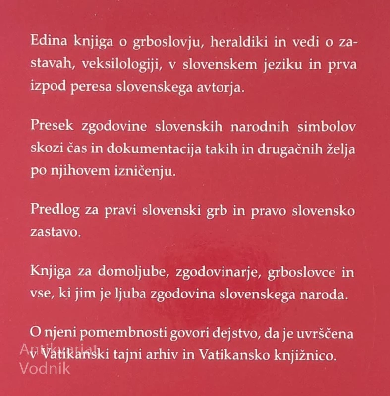 SLOVENSKA GRB IN ZASTAVA, Zmago Jelinčič Plemeniti