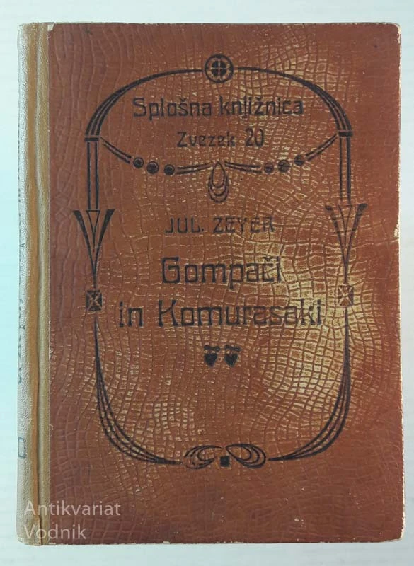 GOMPAČI IN KOMURASAKI, japonski roman, prevod Fran Bradač