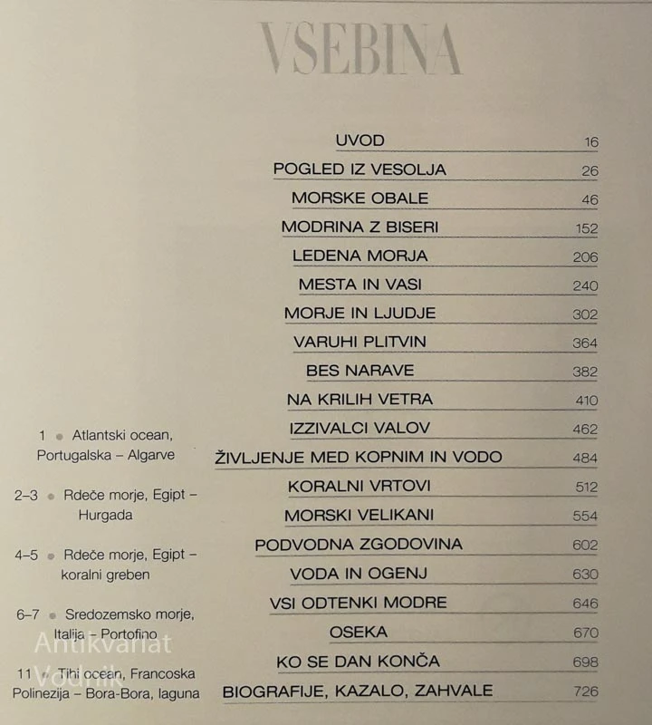 MORJE, prevedla Nataša Žener