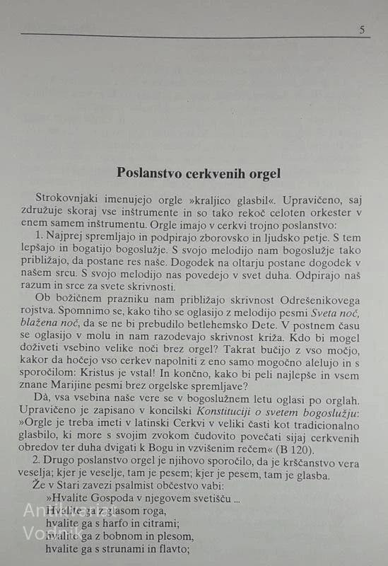 OB DESETLETNICI ŠKOFIJSKE ORGLARSKE DELAVNICE
