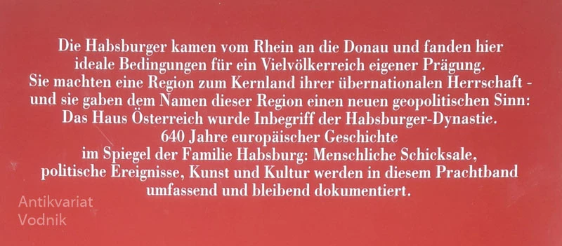 DIE HABSBURGER, Brigitte Vacha