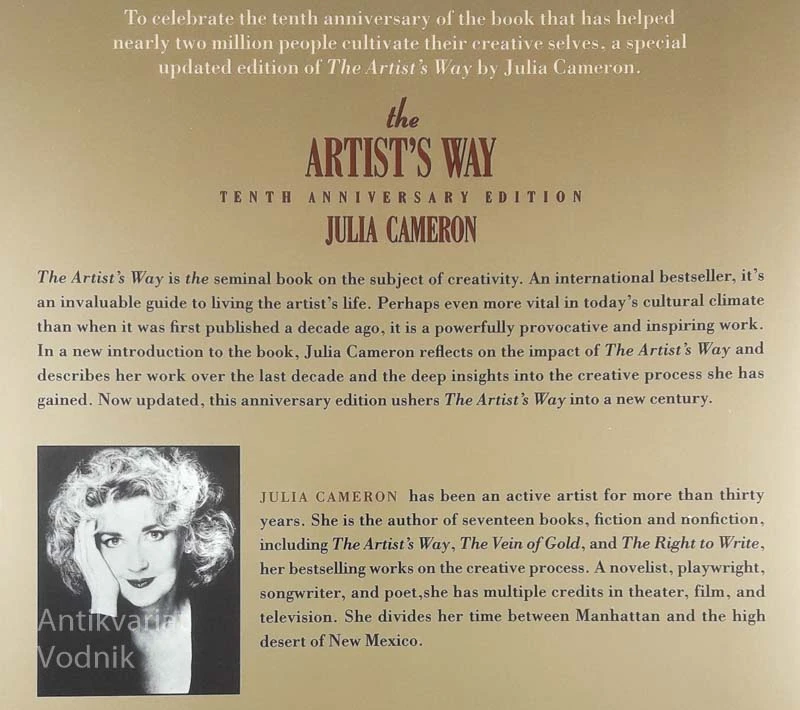 THE ARTIST’S WAY, Julia Cameron