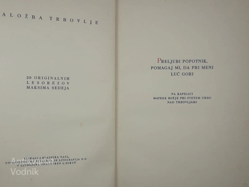 BOG V TRBOLJAH, L. Mrzel