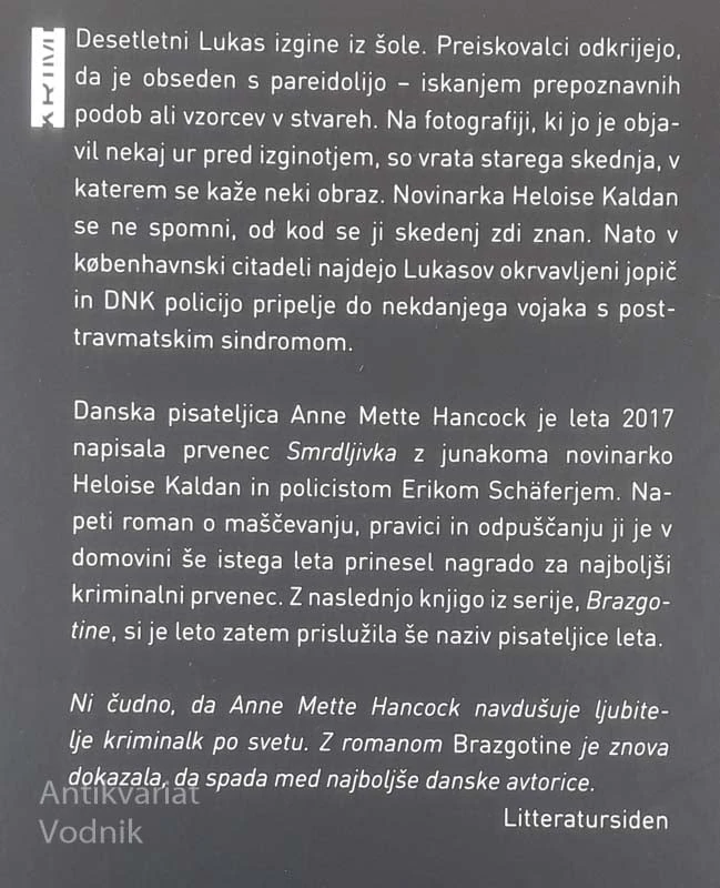 BRAZGOTINE, Anne Mette Hancock
