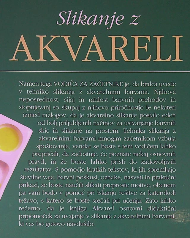 SLIKANJE Z AKVARELI