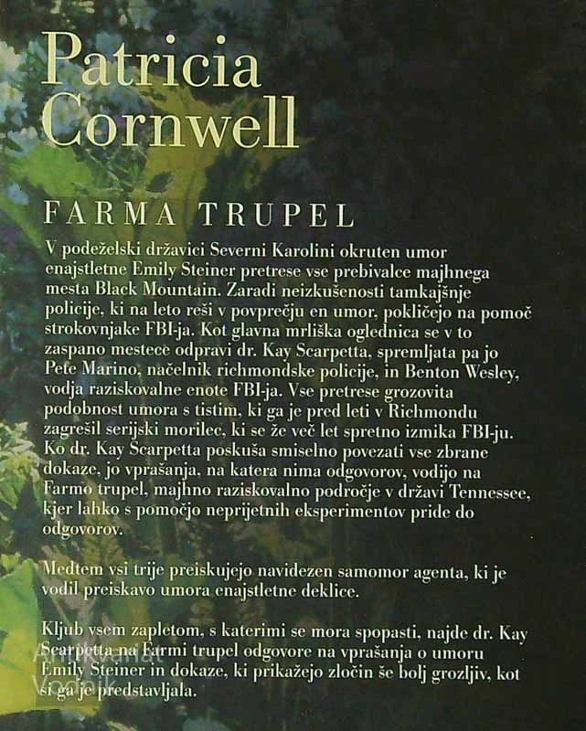 FARMA TRUPEL, Patricia Cornwell