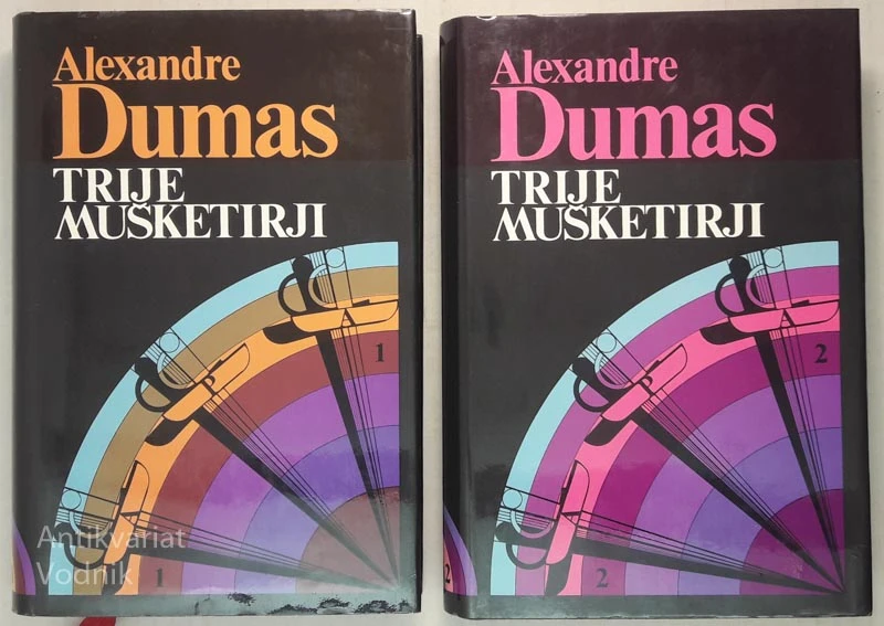 TRIJE MUŠKETIRJI 1. in 2. del, Alexandre Dumas