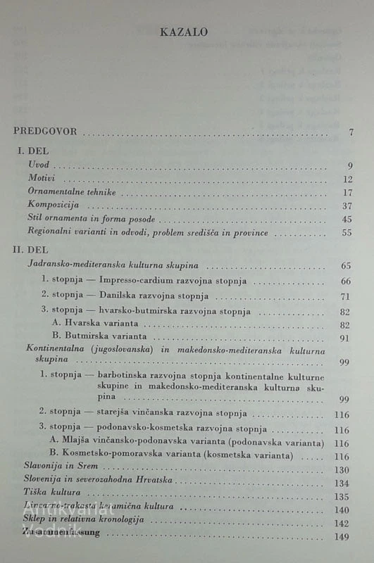 ORNAMENTIKA NA NEOLITSKI KERAMIKI V JUGOSLAVIJI, Tatjana Bregant