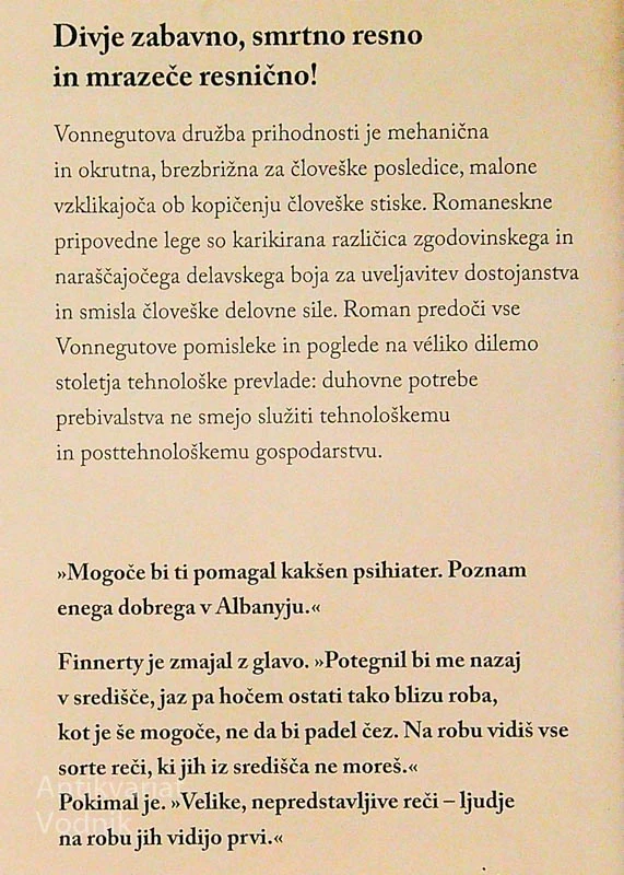 KLAVIRSKI AVTOMAT, Kurt Vonnegut ml.