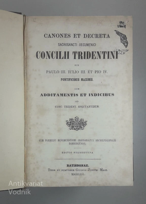 CONCILII TRIDENTINI