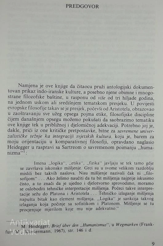 INDIJSKA I IRANSKA ETIKA, Čedomil Veljačić