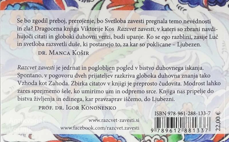 RAZCVET ZAVESTI, Viktorija Kos