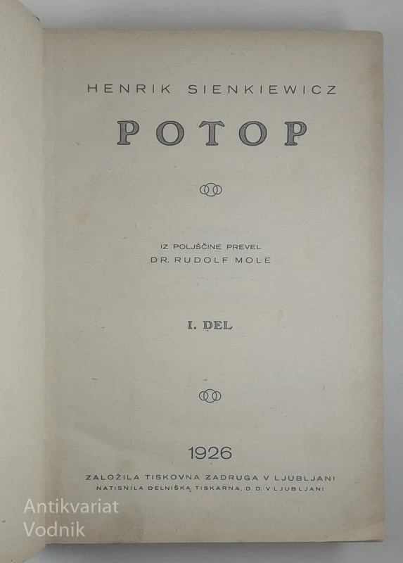 POTOP, Henrik Sienkiewicz