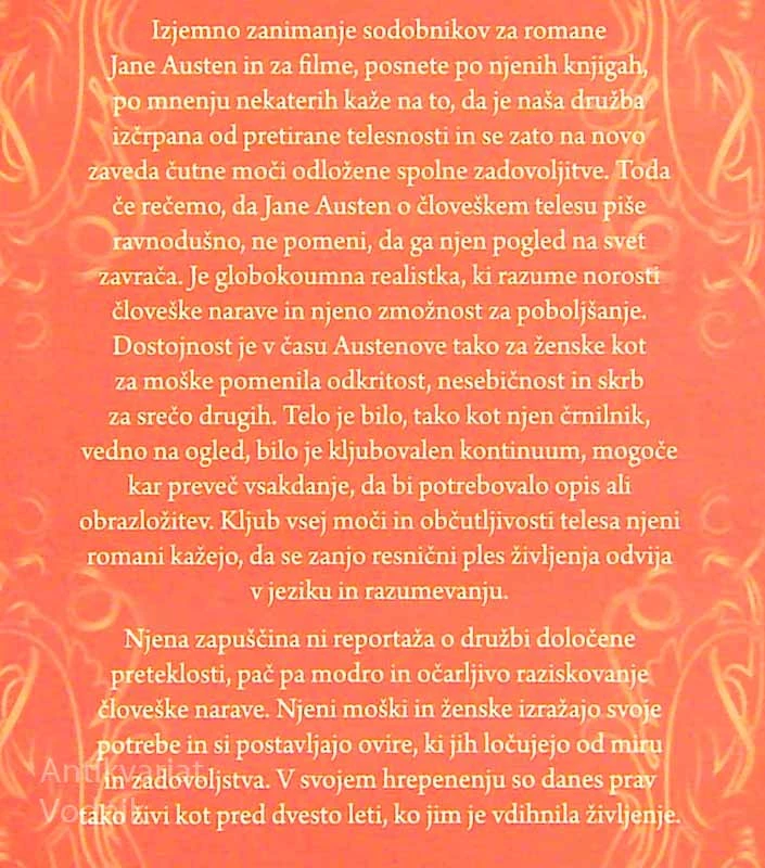 JANE AUSTEN; ŽIVLJENJE, Carol Shields