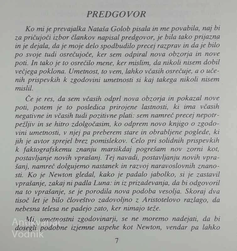 SPISI O UMETNOSTI, Ernst H. Gombrich