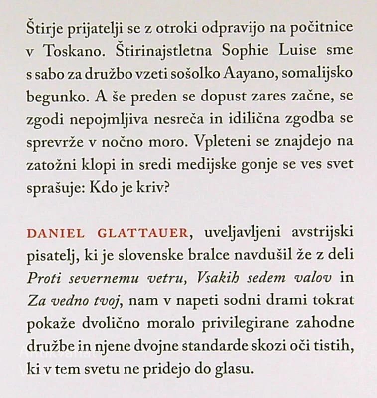 POD POVRŠJEM, Daniel Glattauer