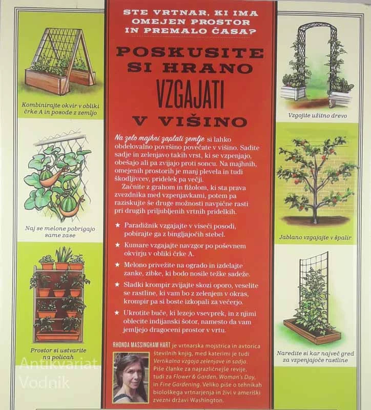 VERTIKALNA VZGOJA ZELENJAVE IN SADJA