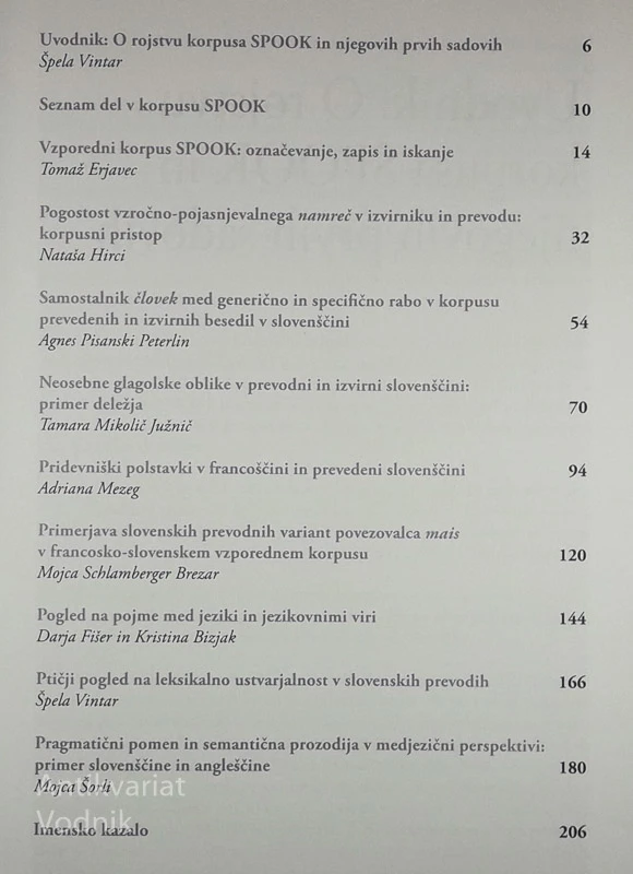 SLOVENSKI PREVODI SKOZI KORPUSNO PRIZMO, Špela Vintar