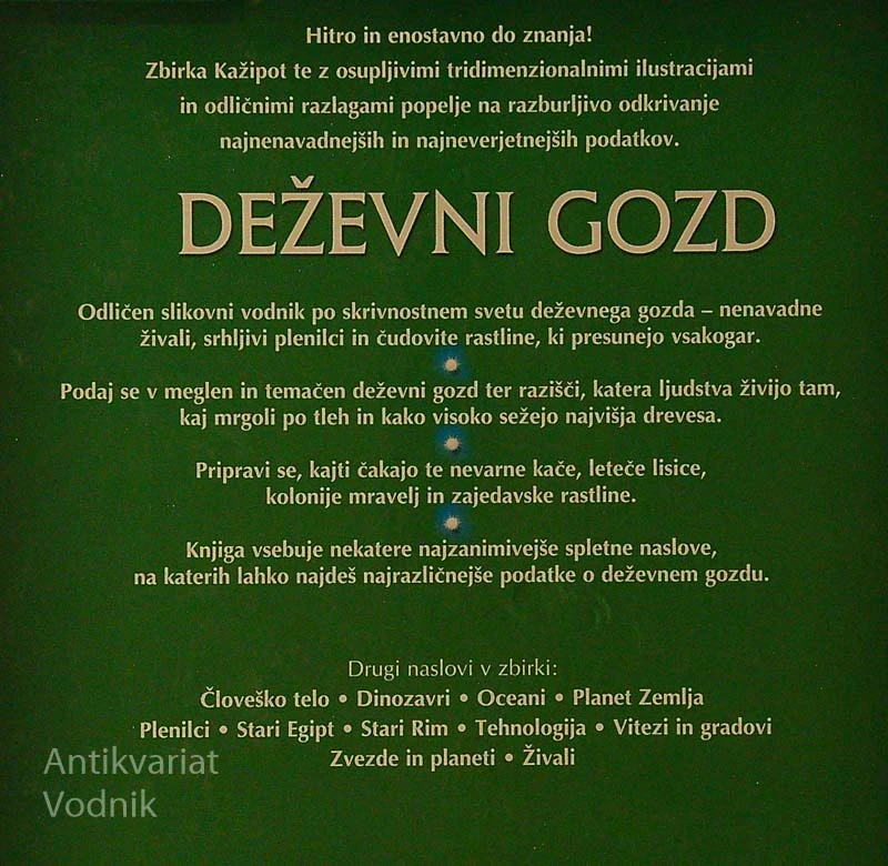 DEŽEVNI GOZD, Andrew Langley