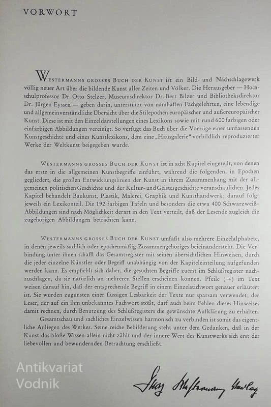 DAS GROSSE BUCH DAS BUCH DER KUNS, več avtorjev.