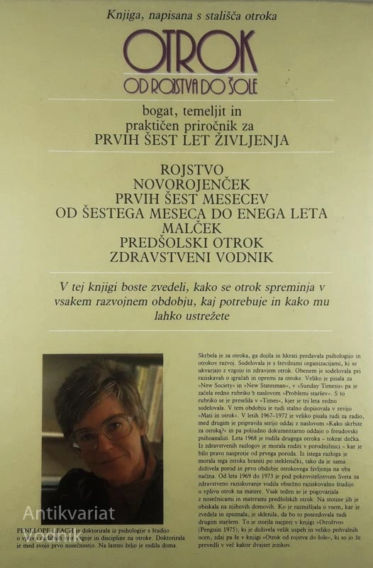 OTROK OD ROJSTVA DO ŠOLE, Penelope Leach