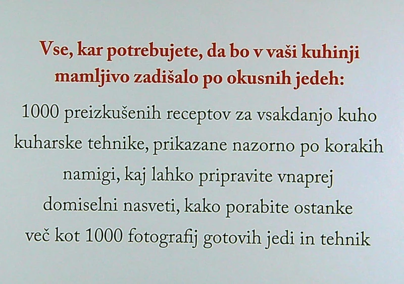 DOBRA KUHA; POPOLNA KNJIGA O KUHANJU; RECEPTI, KUHARSKE TEHNIKE IN UPORABNI NAMIGI