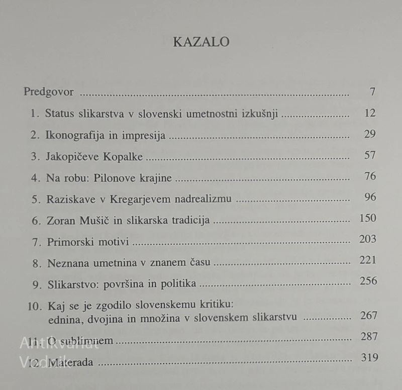 ŠTUDIJE O SLOVENSKEM SLIKARSTVU V 20. STOLETJU, Tomaž Brejc