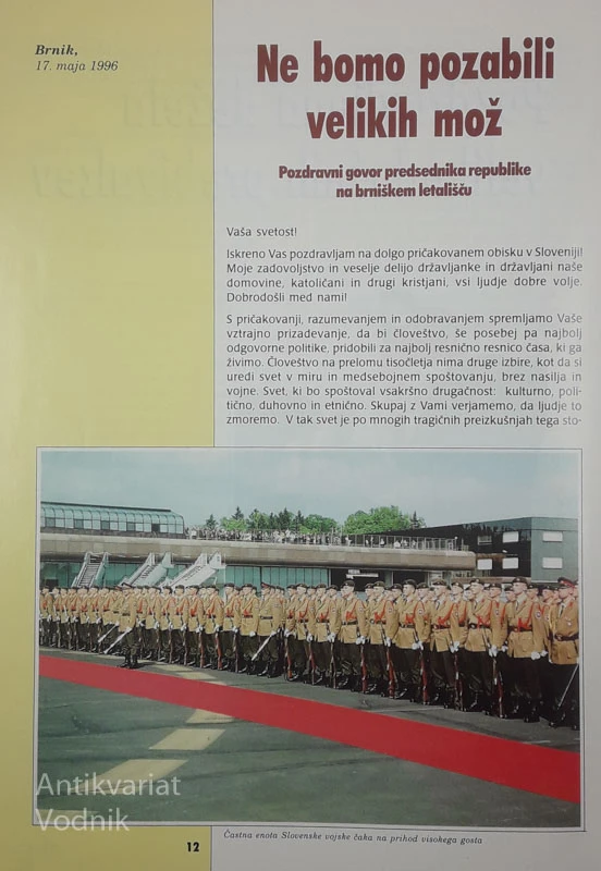 BOG BLAGOSLOVI PREDRAGO SLOVENIJO