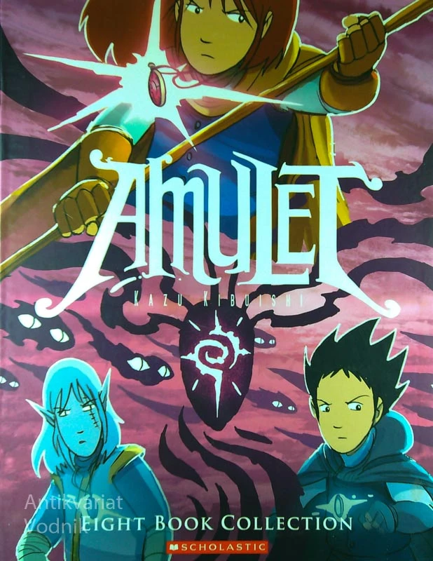 AMULET; EIGHT BOOK COLLECTION, Kazu Kibuishi