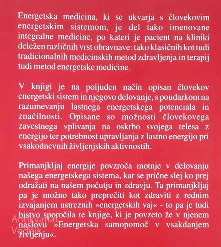 ENERGETSKA SAMOPOMOČ, Suzana Landripet, dr. med.