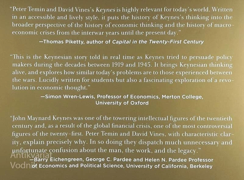 KEYNES; USEFUL ECONOMICS FOR THE WORLD ECONOMY, Peter Termin in David Vines