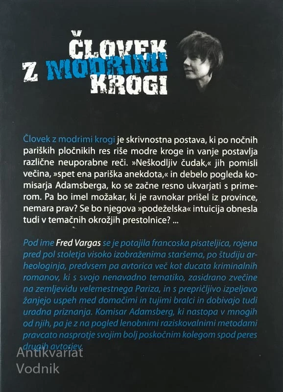 ČLOVEK Z MODRIMI KROGI, Fred Vargas