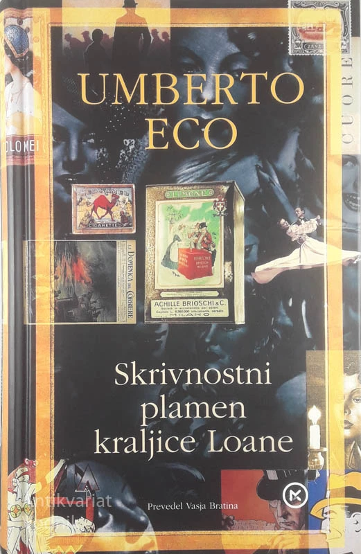 SKRIVNOSTNI PLAMEN KRALJICE LOANE, Umberto Eco