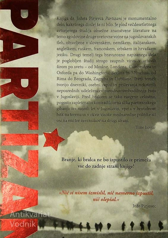 PARTIZANI, Jože Pirjevec