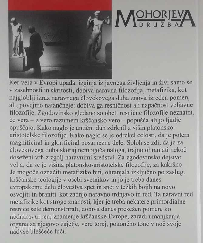 ČLOVEKOV DUH IN RESNICA, Theodor Haecker