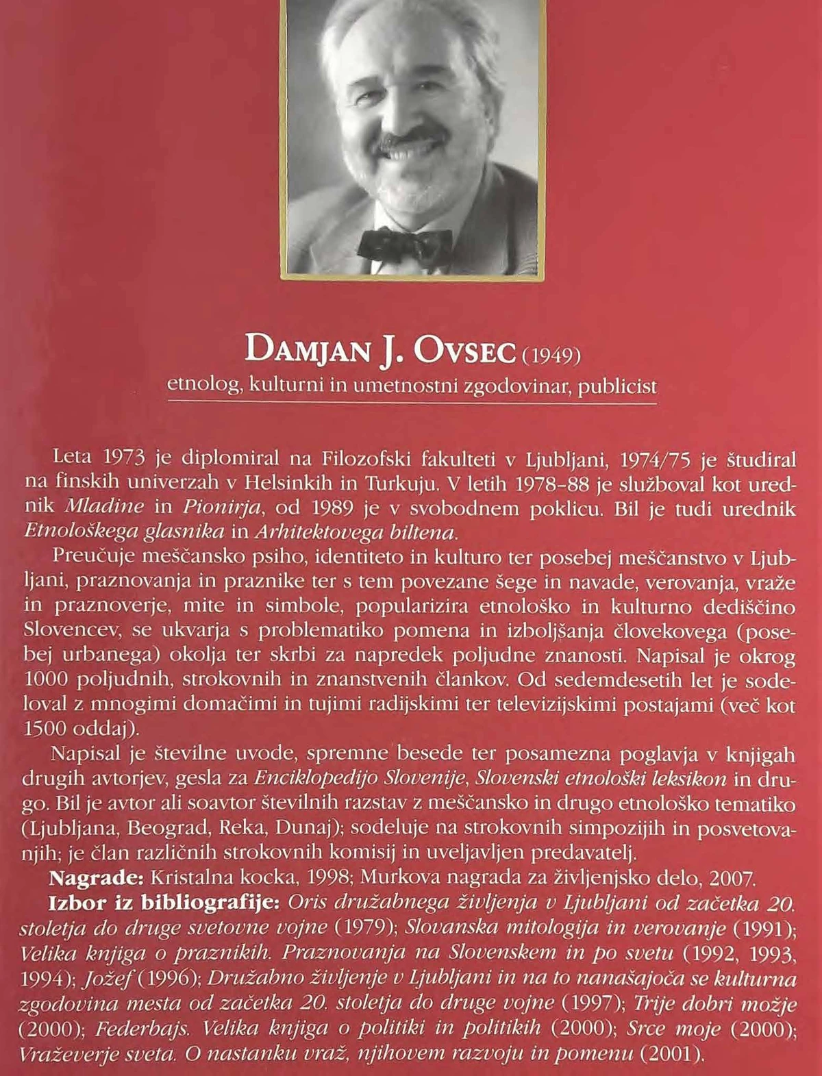 PRAZNOVANJE POMLADI IN VELIKE NOČI, Damjan J. Ovsec