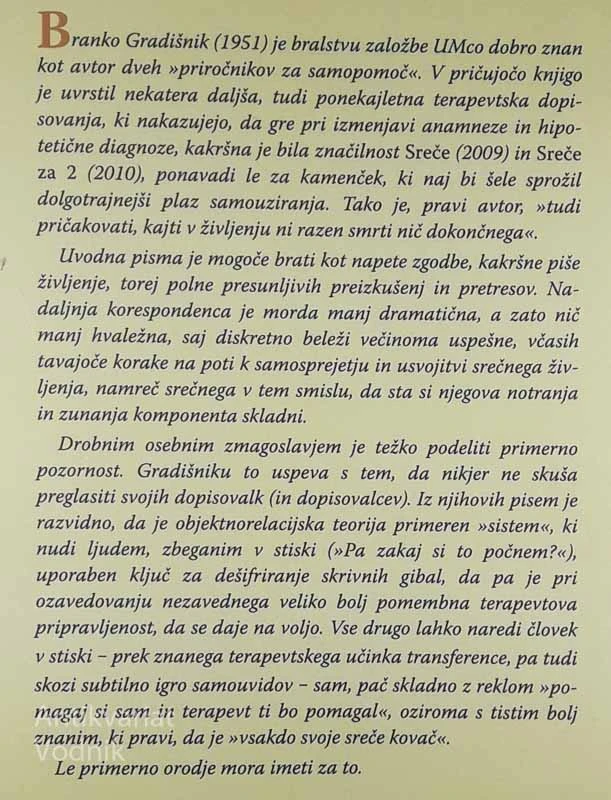 MED TVOJIM KLADIVOM IN NAKOVALOM, Branko Gradišnik