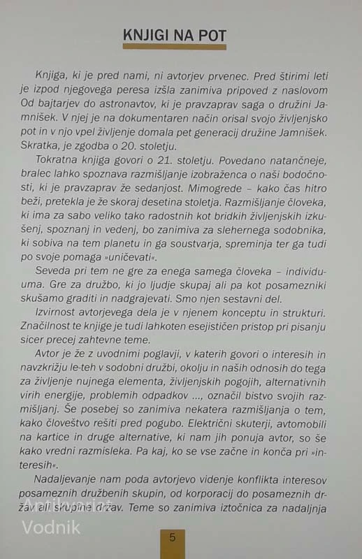21. STOLETJE, Srečko Jamnišek